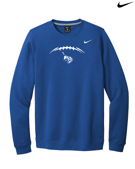Bishop HS Football Laces - Mens Nike Crewneck