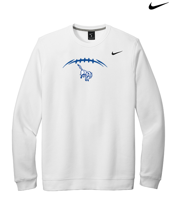 Bishop HS Football Laces - Mens Nike Crewneck