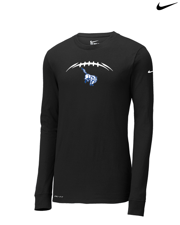 Bishop HS Football Laces - Mens Nike Longsleeve