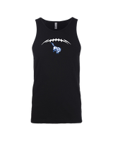 Bishop HS Football Laces - Tank Top