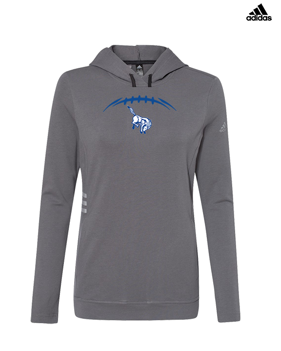 Bishop HS Football Laces - Womens Adidas Hoodie