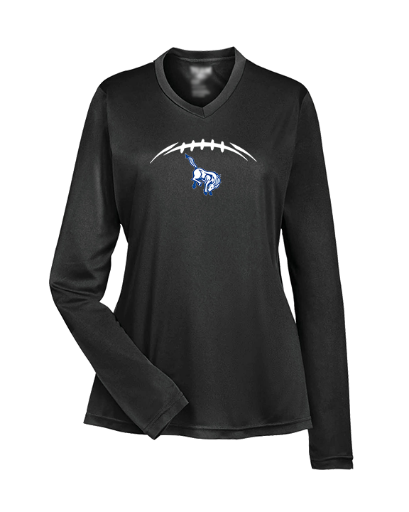 Bishop HS Football Laces - Womens Performance Longsleeve