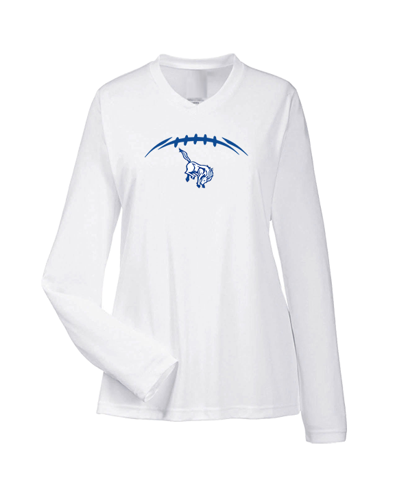 Bishop HS Football Laces - Womens Performance Longsleeve