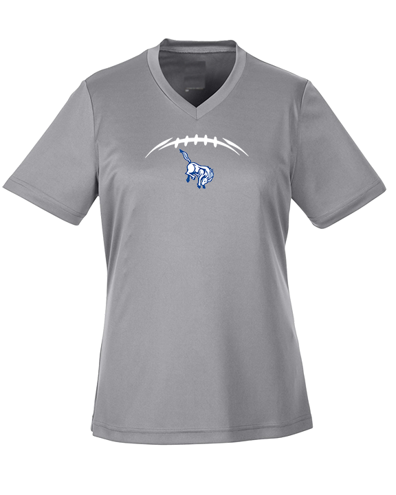 Bishop HS Football Laces - Womens Performance Shirt