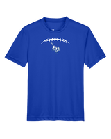 Bishop HS Football Laces - Youth Performance Shirt