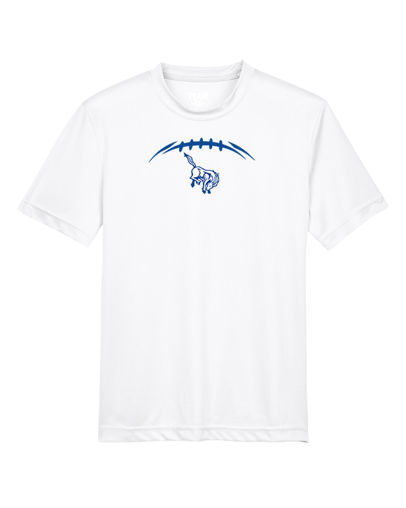 Bishop HS Football Laces - Youth Performance Shirt