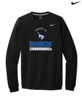 Bishop HS Football Property - Mens Nike Crewneck