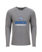 Bishop HS Football Property - Tri-Blend Long Sleeve