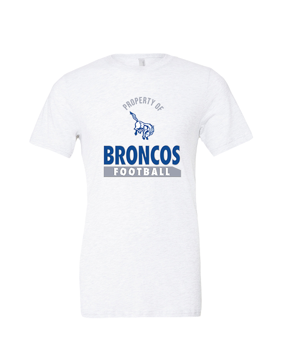Bishop HS Football Property - Tri-Blend Shirt