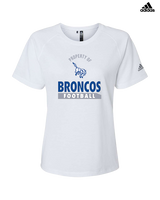 Bishop HS Football Property - Womens Adidas Performance Shirt