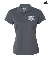 Bishop HS Football School Football - Adidas Womens Polo