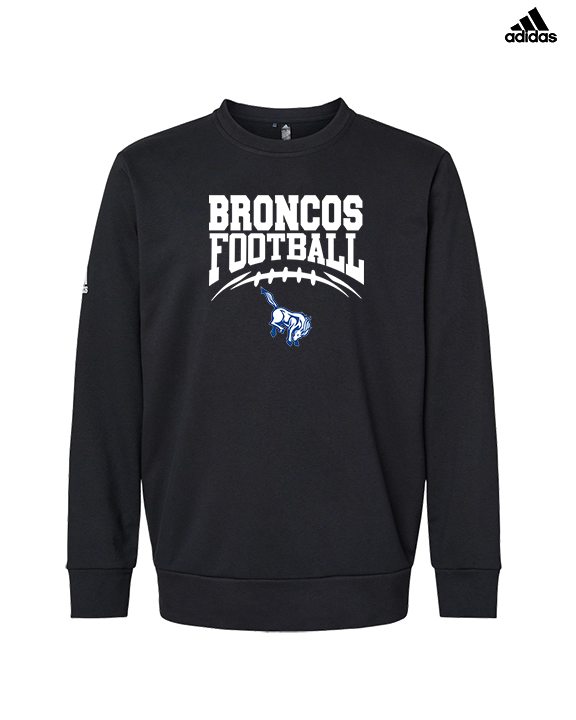 Bishop HS Football School Football - Mens Adidas Crewneck