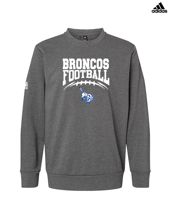 Bishop HS Football School Football - Mens Adidas Crewneck