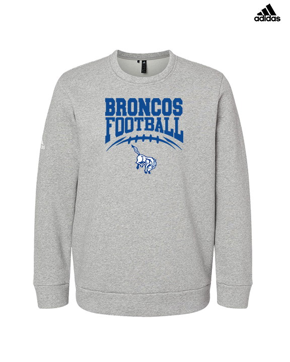 Bishop HS Football School Football - Mens Adidas Crewneck
