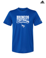 Bishop HS Football School Football - Mens Adidas Performance Shirt