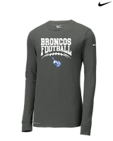 Bishop HS Football School Football - Mens Nike Longsleeve