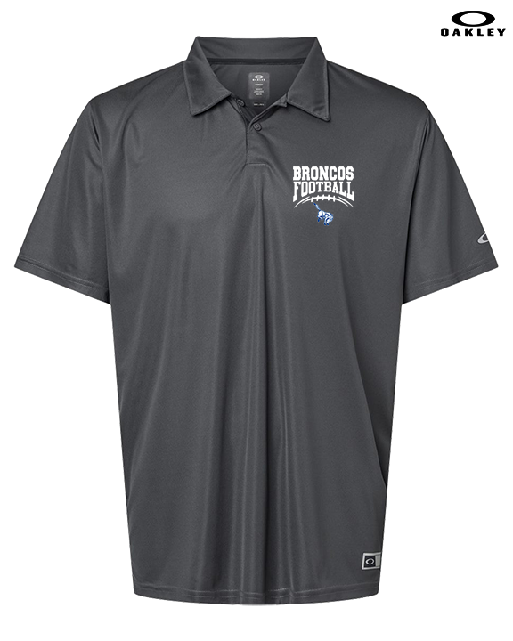 Bishop HS Football School Football - Mens Oakley Polo