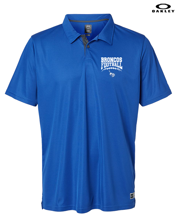 Bishop HS Football School Football - Mens Oakley Polo