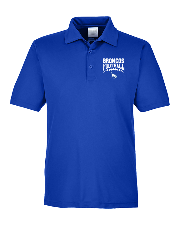 Bishop HS Football School Football - Mens Polo