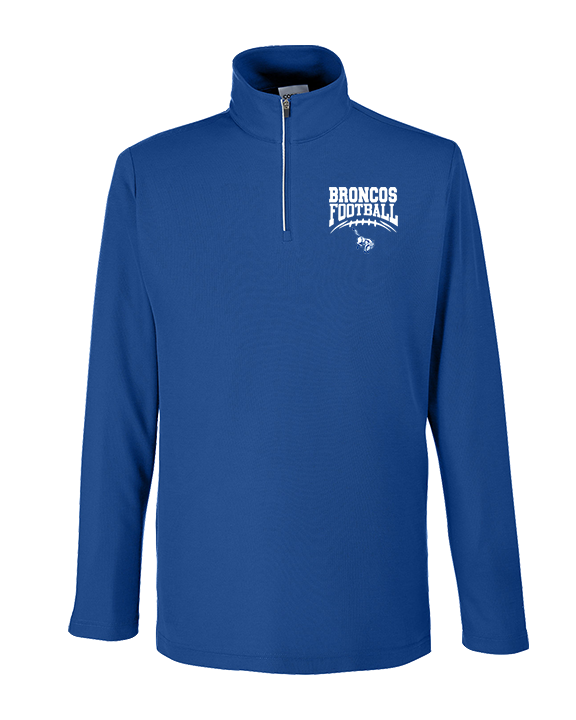 Bishop HS Football School Football - Mens Quarter Zip