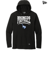 Bishop HS Football School Football - New Era Tri-Blend Hoodie