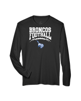 Bishop HS Football School Football - Performance Longsleeve