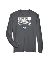 Bishop HS Football School Football - Performance Longsleeve