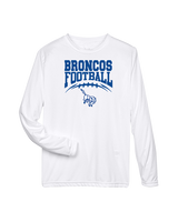 Bishop HS Football School Football - Performance Longsleeve