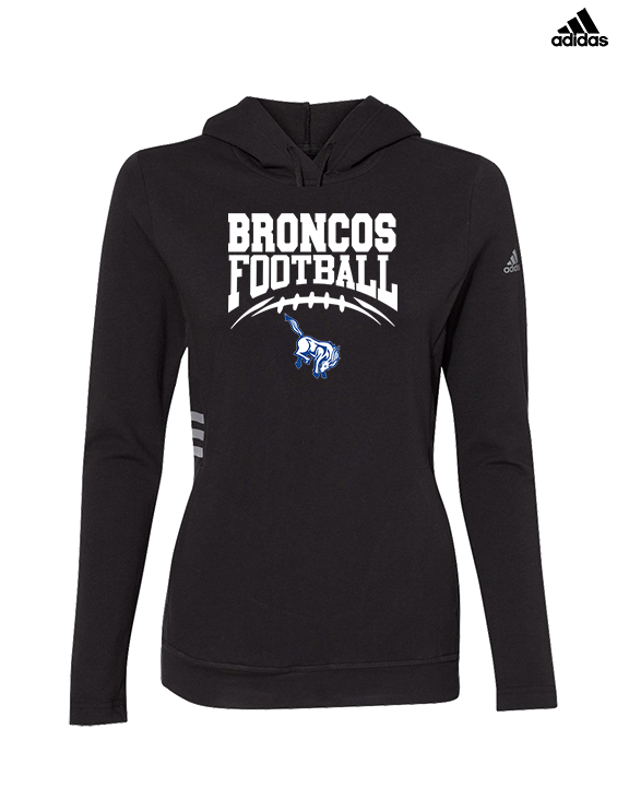 Bishop HS Football School Football - Womens Adidas Hoodie