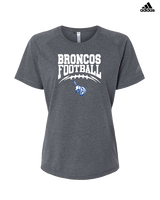 Bishop HS Football School Football - Womens Adidas Performance Shirt
