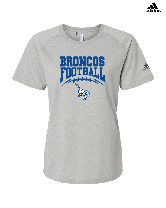 Bishop HS Football School Football - Womens Adidas Performance Shirt
