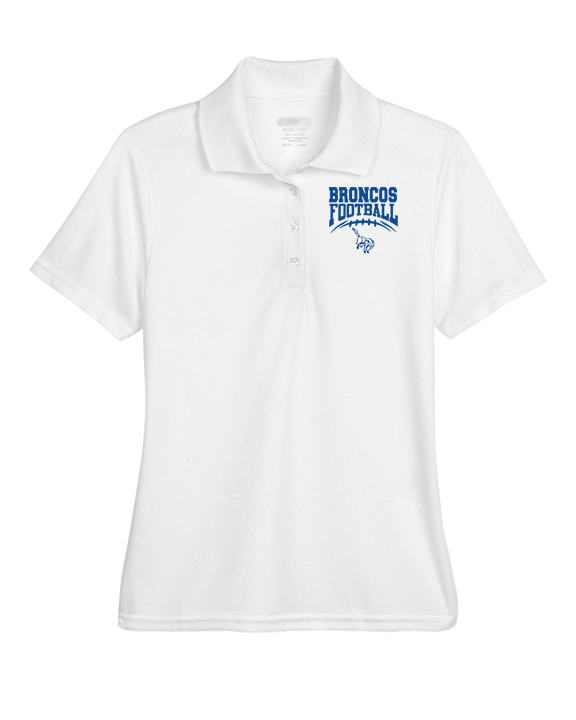 Bishop HS Football School Football - Womens Polo