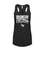 Bishop HS Football School Football - Womens Tank Top