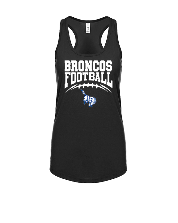 Bishop HS Football School Football - Womens Tank Top