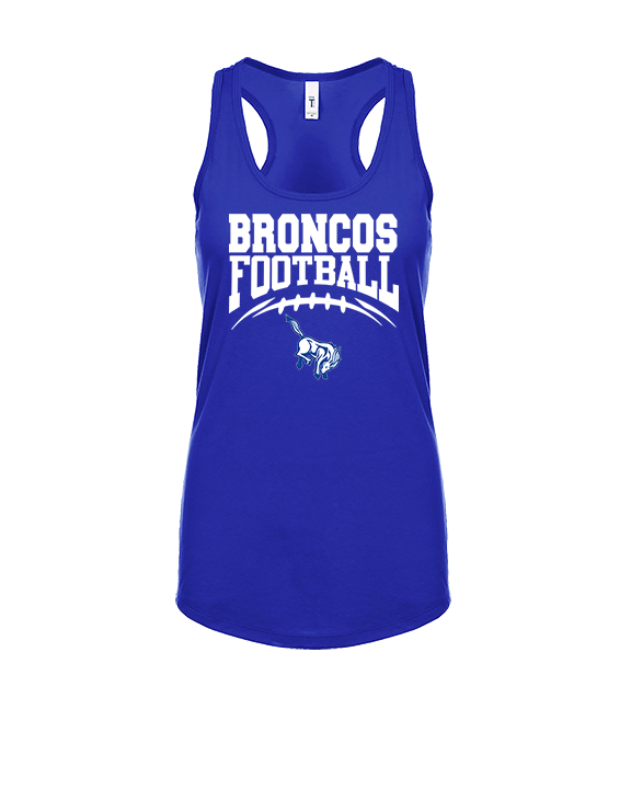 Bishop HS Football School Football - Womens Tank Top