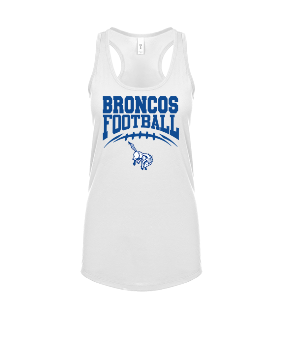 Bishop HS Football School Football - Womens Tank Top