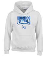Bishop HS Football School Football - Youth Hoodie