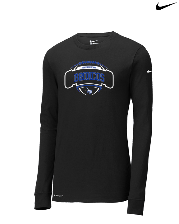 Bishop HS Football Toss - Mens Nike Longsleeve