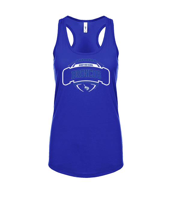 Bishop HS Football Toss - Womens Tank Top