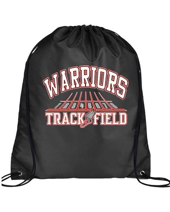 Black Hawk HS Track & Field Lanes - Drawstring Bag