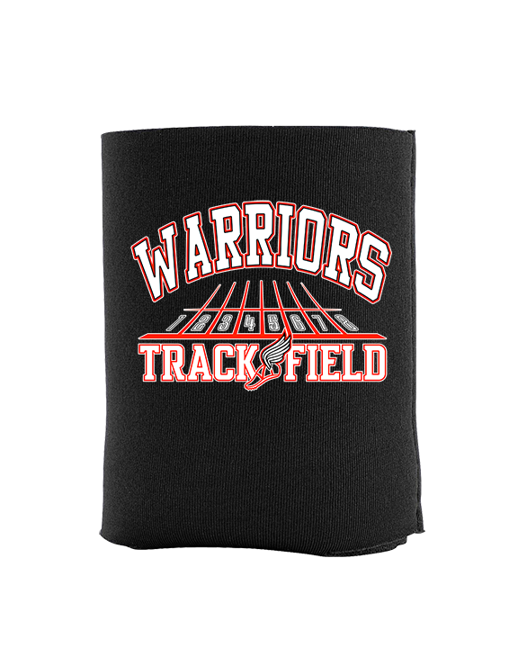 Black Hawk HS Track & Field Lanes - Koozie