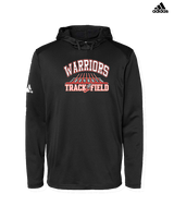Black Hawk HS Track & Field Lanes - Mens Adidas Hoodie