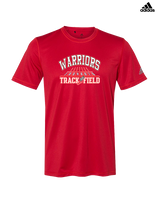 Black Hawk HS Track & Field Lanes - Mens Adidas Performance Shirt