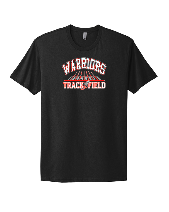 Black Hawk HS Track & Field Lanes - Mens Select Cotton T-Shirt