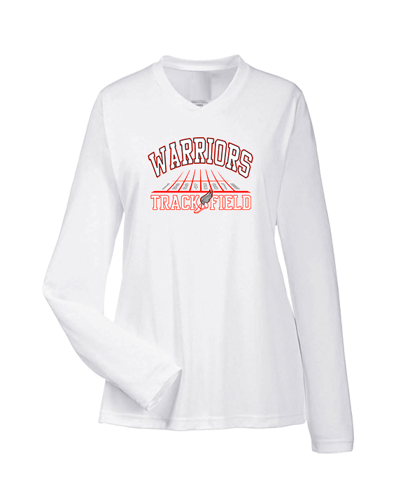 Black Hawk HS Track & Field Lanes - Womens Performance Longsleeve