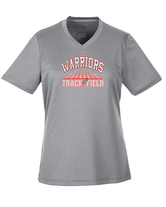 Black Hawk HS Track & Field Lanes - Womens Performance Shirt