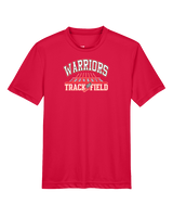 Black Hawk HS Track & Field Lanes - Youth Performance Shirt