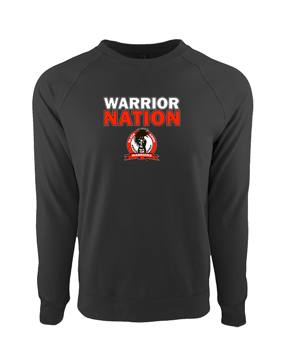 Black Hawk HS Track & Field Nation - Crewneck Sweatshirt