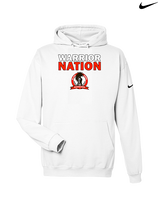 Black Hawk HS Track & Field Nation - Nike Club Fleece Hoodie