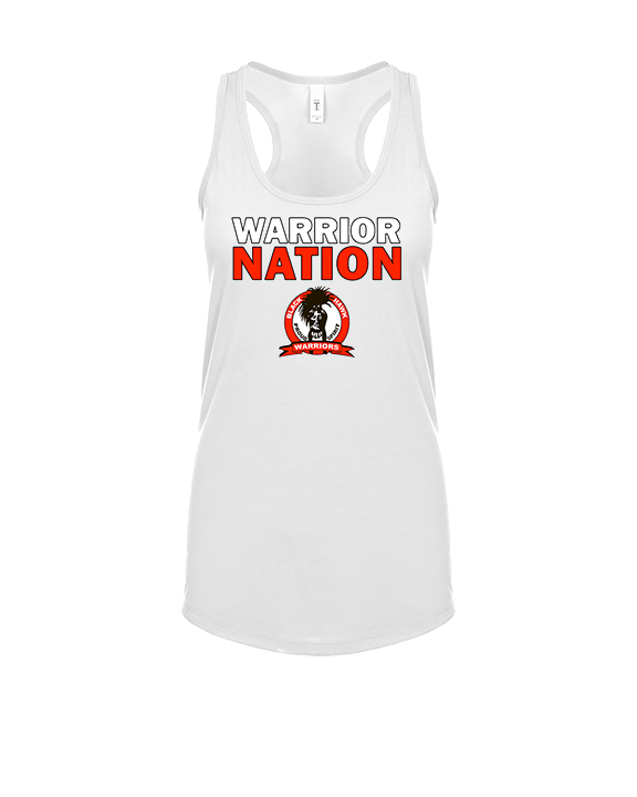 Black Hawk HS Track & Field Nation - Womens Tank Top